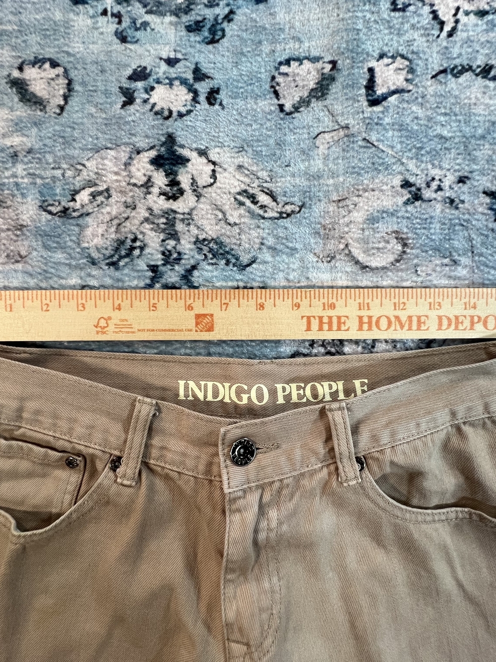 Indigo People Men Olive Straight-Leg Pants 32Wx32L - Picture 5 of 11